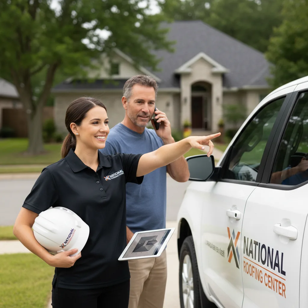 National Roofing Center customer support in Harvey